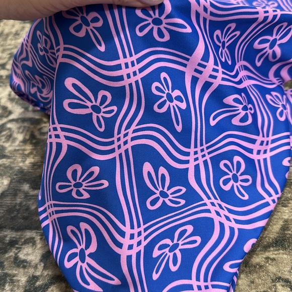 SKATIE Blue and‎ Pink Floral Bikini Set - Picture 3 of 6